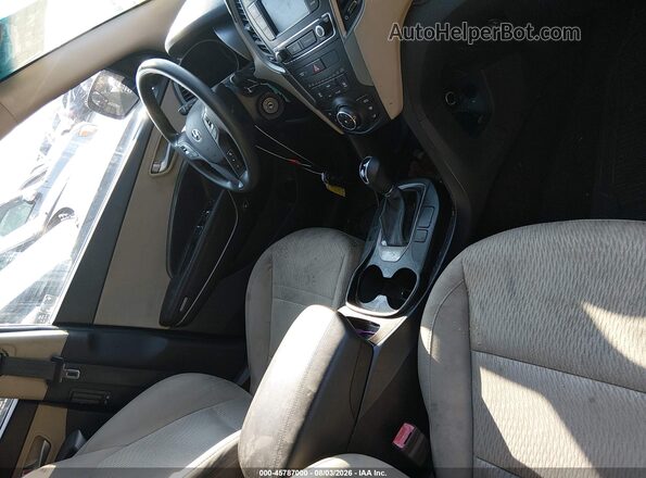 5XYZT3LB5JG553963 2018 HYUNDAI SANTA FE SPORT Blue Front interior view