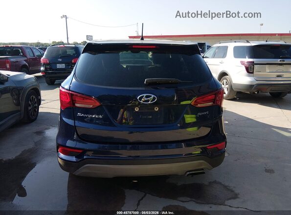 5XYZT3LB5JG553963 2018 HYUNDAI SANTA FE SPORT Blue 