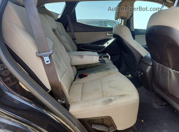 5XYZT3LB5JG567720 2018 HYUNDAI SANTA Gray Սալոնի հետևի տեսք