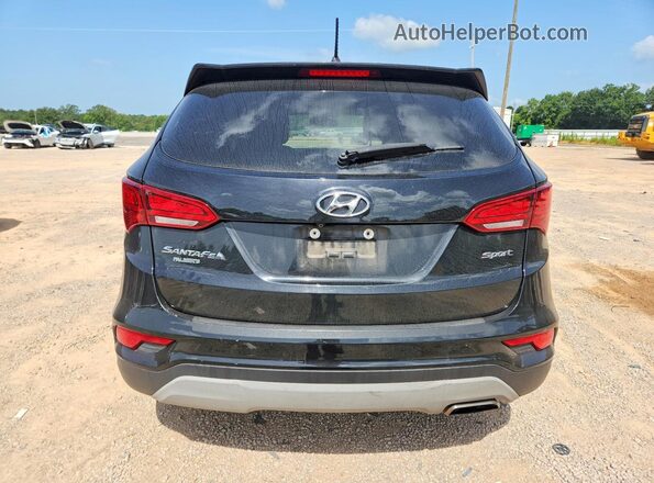 5XYZT3LB5JG567720 2018 HYUNDAI SANTA Gray Հետևի տեսք