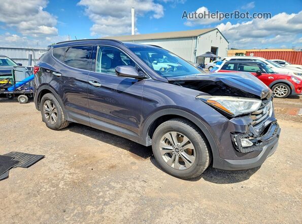 5XYZT3LB6GG359905 2016 HYUNDAI SANTA Gray Առջևի աջ