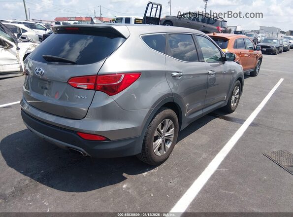 5XYZT3LB6GG364926 2016 HYUNDAI SANTA FE SPORT Серый Задняя правая четверть