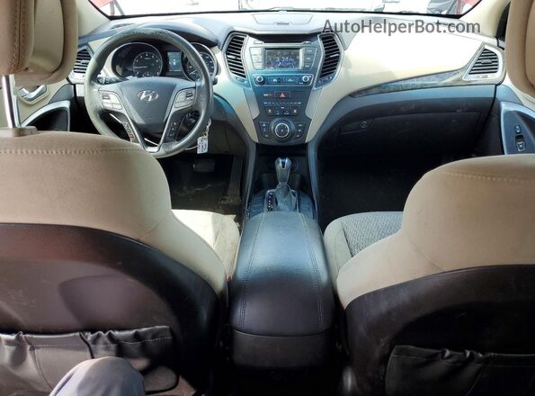 5XYZT3LB6HG413074 2017 HYUNDAI SANTA Red Vista del salpicadero