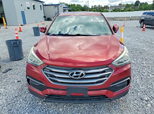 5XYZT3LB6HG413074 2017 HYUNDAI SANTA Red Vista frontal