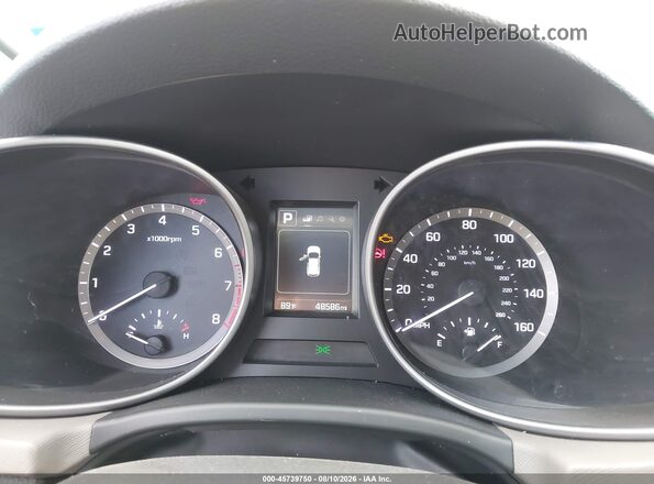 5XYZT3LB6JG545113 2018 HYUNDAI SANTA FE SPORT Gray Հետևի նստատեղերի տեսք