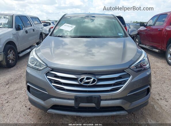 5XYZT3LB6JG545113 2018 HYUNDAI SANTA FE SPORT Gray Սարքավորումների վահանակի տեսք