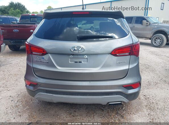 5XYZT3LB6JG545113 2018 HYUNDAI SANTA FE SPORT Gray 