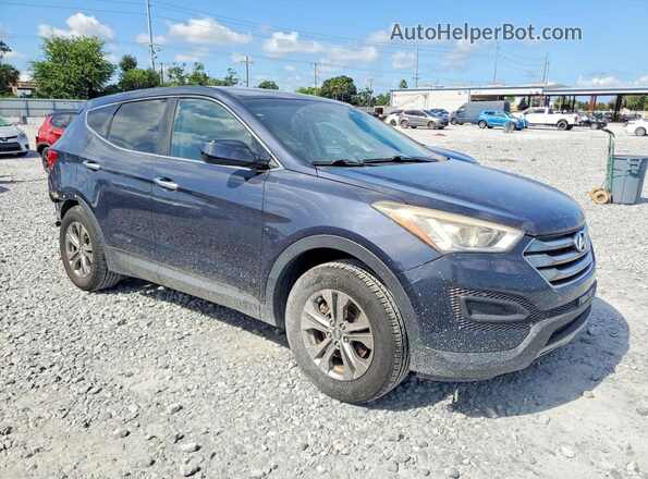 5XYZT3LB7GG348900 2016 HYUNDAI SANTA Blue Front right