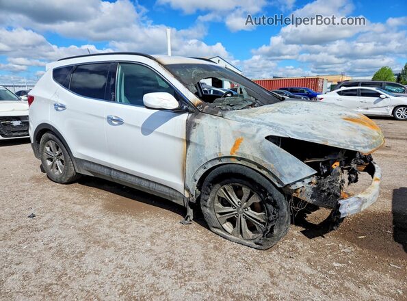 5XYZT3LB7GG355264 2016 HYUNDAI SANTA White წინა მარჯვენა