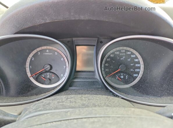 5XYZT3LB7GG355264 2016 HYUNDAI SANTA White ხელსაწყოთა პანელის ხედი