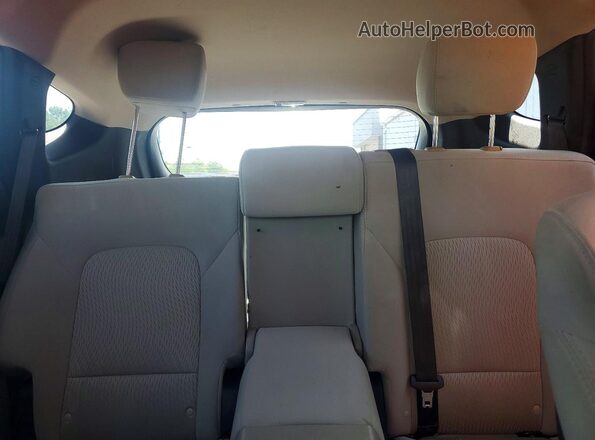 5XYZT3LB7HG381056 2017 HYUNDAI SANTA Оранжевый Вид задних сидений