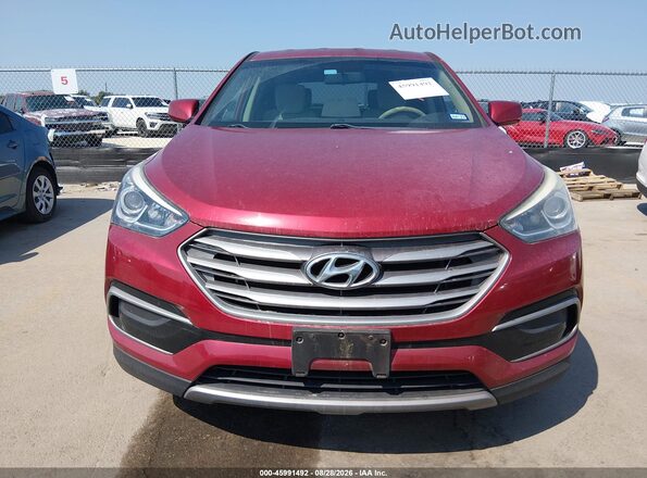 5XYZT3LB7HG410829 2017 HYUNDAI SANTA FE SPORT Red Front view