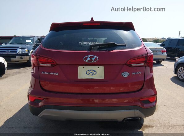 5XYZT3LB7HG410829 2017 HYUNDAI SANTA FE SPORT Red 