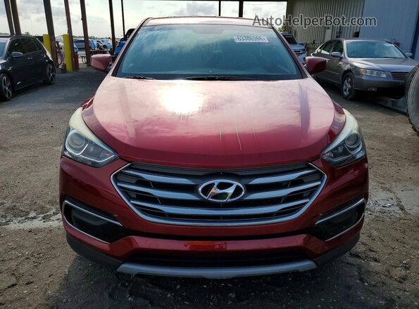 5XYZT3LB7HG492884 2017 HYUNDAI SANTA Красный Вид спереди