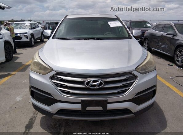 5XYZT3LB7HG495574 2017 HYUNDAI SANTA FE SPORT Серебряный Вид спереди