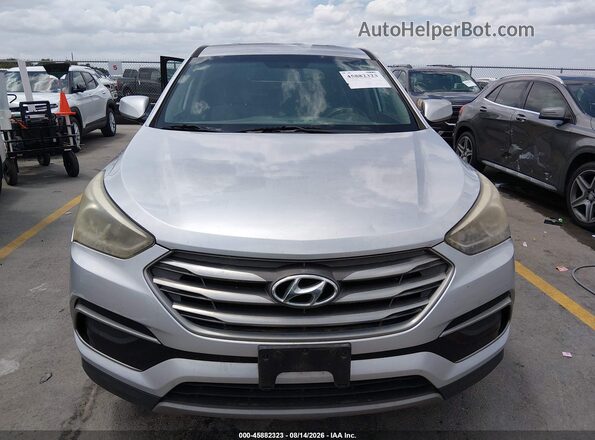 5XYZT3LB7HG495574 2017 HYUNDAI SANTA FE SPORT Серебряный Вид щитка приборов