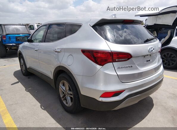 5XYZT3LB7HG495574 2017 HYUNDAI SANTA FE SPORT Серебряный Задняя левая четверть