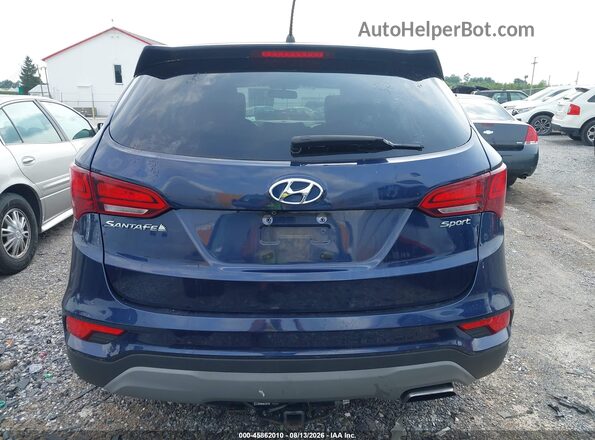 5XYZT3LB7JG533729 2018 HYUNDAI SANTA FE SPORT Blue 