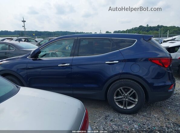 5XYZT3LB7JG533729 2018 HYUNDAI SANTA FE SPORT Blue Widok wnętrza 360 stopni