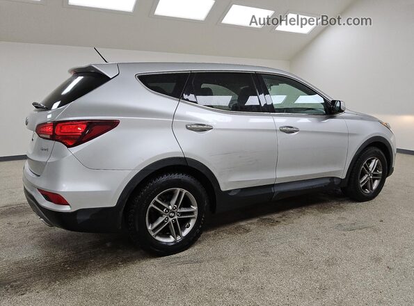 5XYZT3LB7JG553706 2018 HYUNDAI SANTA Silver 