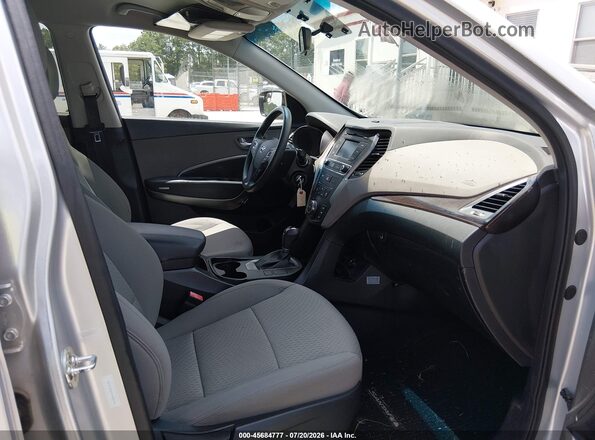 5XYZT3LB7JG564155 2018 HYUNDAI SANTA FE SPORT Gray Widok wnętrza z przodu