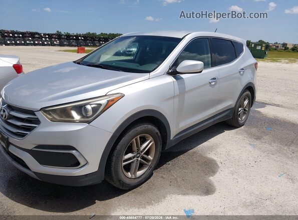 5XYZT3LB7JG564155 2018 HYUNDAI SANTA FE SPORT Gray Przód lewy