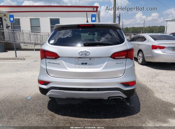 5XYZT3LB7JG564155 2018 HYUNDAI SANTA FE SPORT Gray 
