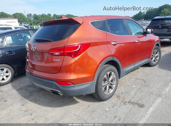 5XYZT3LB8GG317462 2016 HYUNDAI SANTA FE SPORT Orange უკანა მარჯვენა