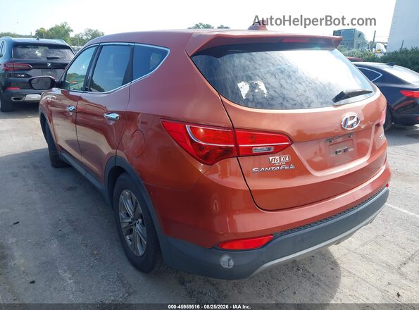 5XYZT3LB8GG317462 2016 HYUNDAI SANTA FE SPORT Orange უკანა მარცხენა