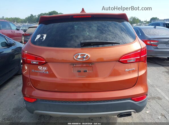 5XYZT3LB8GG317462 2016 HYUNDAI SANTA FE SPORT Orange 