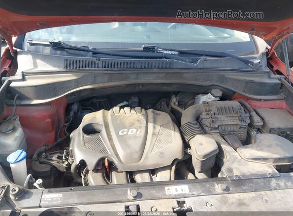 5XYZT3LB8GG317462 2016 HYUNDAI SANTA FE SPORT Orange უკანა ხედი