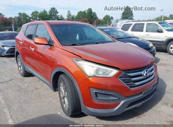 5XYZT3LB8GG317462 2016 HYUNDAI SANTA FE SPORT Orange უკანა სალონის ხედი