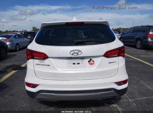 5XYZT3LB8HG380613 2017 HYUNDAI SANTA FE SPORT White 