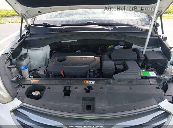 5XYZT3LB8HG380613 2017 HYUNDAI SANTA FE SPORT White Հետևի տեսք