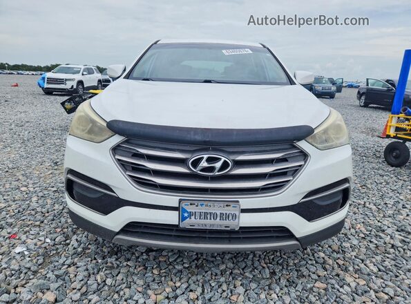 5XYZT3LB8HG423198 2017 HYUNDAI SANTA White Widok z przodu