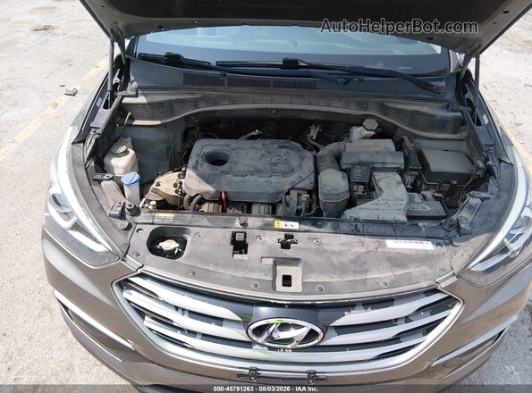 5XYZT3LB8HG436985 2017 HYUNDAI SANTA FE SPORT Серый Вид сзади