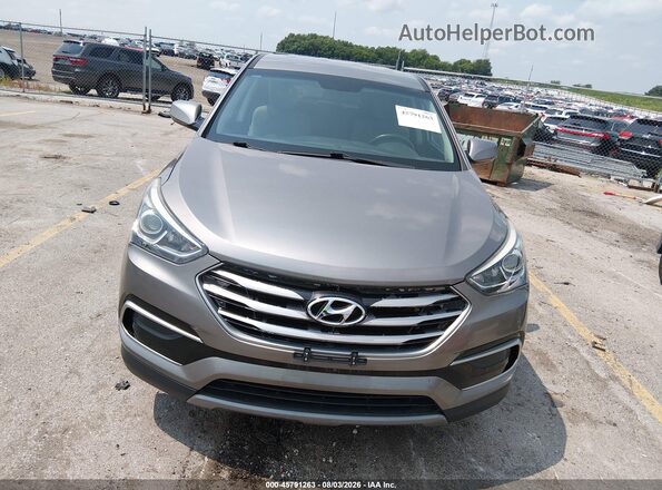 5XYZT3LB8HG436985 2017 HYUNDAI SANTA FE SPORT Серый Вид спереди