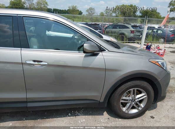 5XYZT3LB8HG436985 2017 HYUNDAI SANTA FE SPORT Серый 