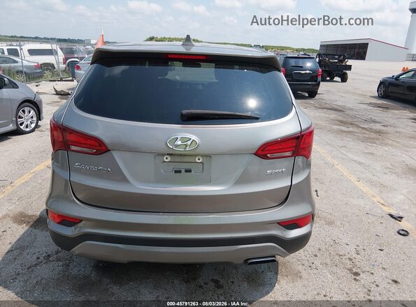 5XYZT3LB8HG436985 2017 HYUNDAI SANTA FE SPORT Серый 