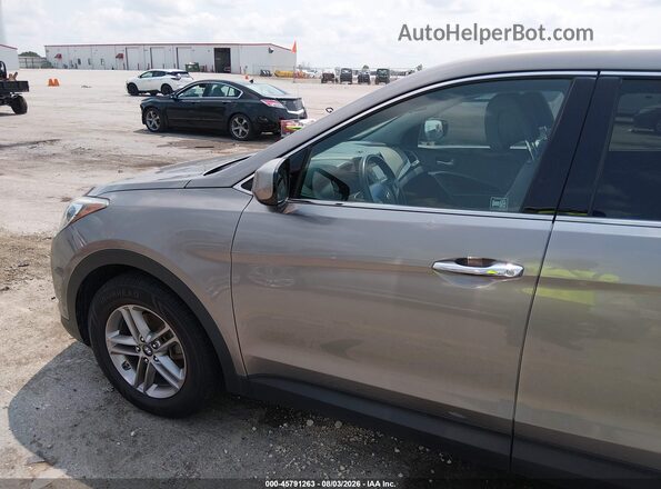 5XYZT3LB8HG436985 2017 HYUNDAI SANTA FE SPORT Серый 