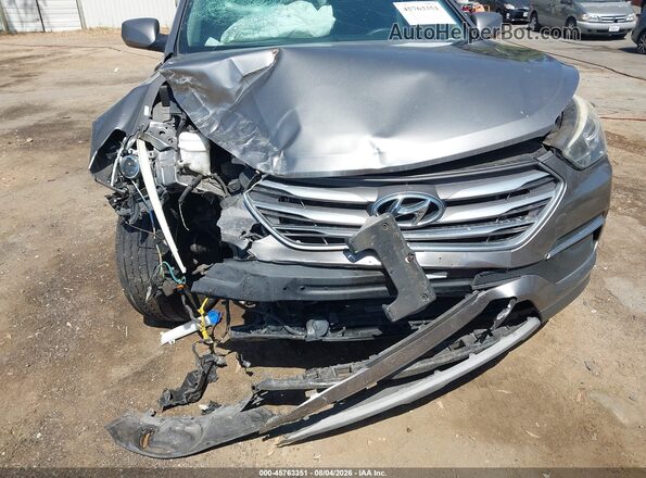 5XYZT3LB8JG563242 2018 HYUNDAI SANTA FE SPORT Серый Вид спереди