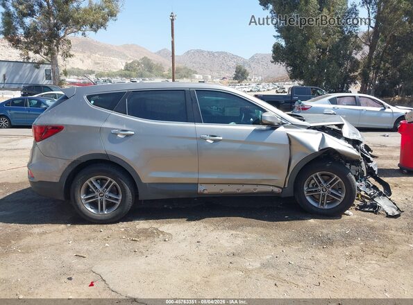5XYZT3LB8JG563242 2018 HYUNDAI SANTA FE SPORT Серый Вид задней части салона