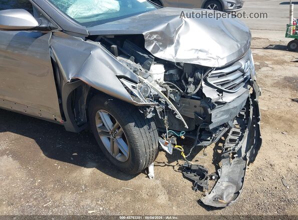 5XYZT3LB8JG563242 2018 HYUNDAI SANTA FE SPORT Серый 