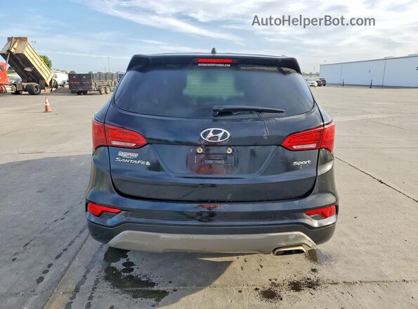5XYZT3LB8JG571597 2018 HYUNDAI SANTA Black Vista trasera