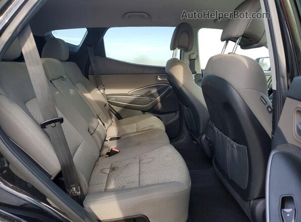 5XYZT3LB8JG571597 2018 HYUNDAI SANTA Black Vista interior trasera