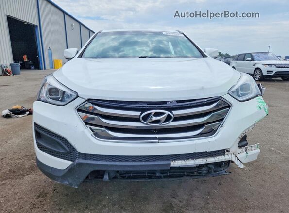 5XYZT3LB9GG356738 2016 HYUNDAI SANTA White Вид спереду