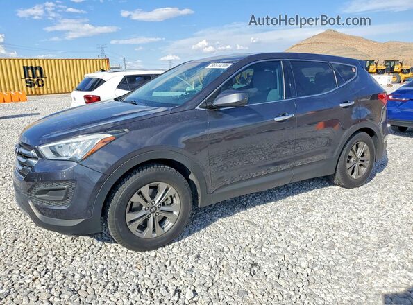 5XYZT3LB9GG377962 2016 HYUNDAI SANTA FE Black Tył prawy