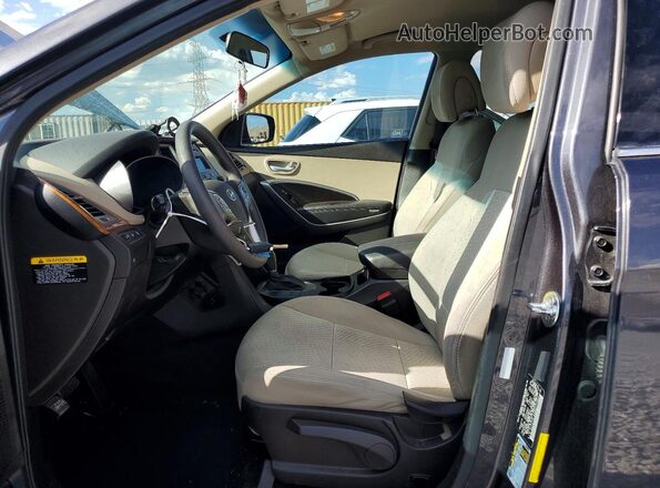 5XYZT3LB9GG377962 2016 HYUNDAI SANTA FE Black 