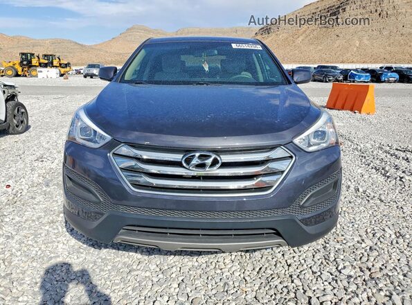 5XYZT3LB9GG377962 2016 HYUNDAI SANTA FE Black Rear interior view