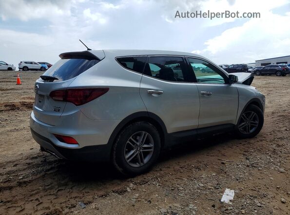 5XYZT3LB9JG572001 2018 HYUNDAI SANTA Серебряный Задняя правая четверть